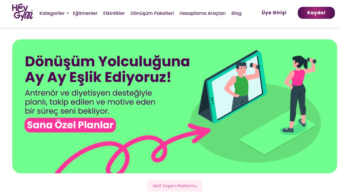 Online Pilates Dersleri ve Online Pilates Dersi Fiyatları - Heygym.com